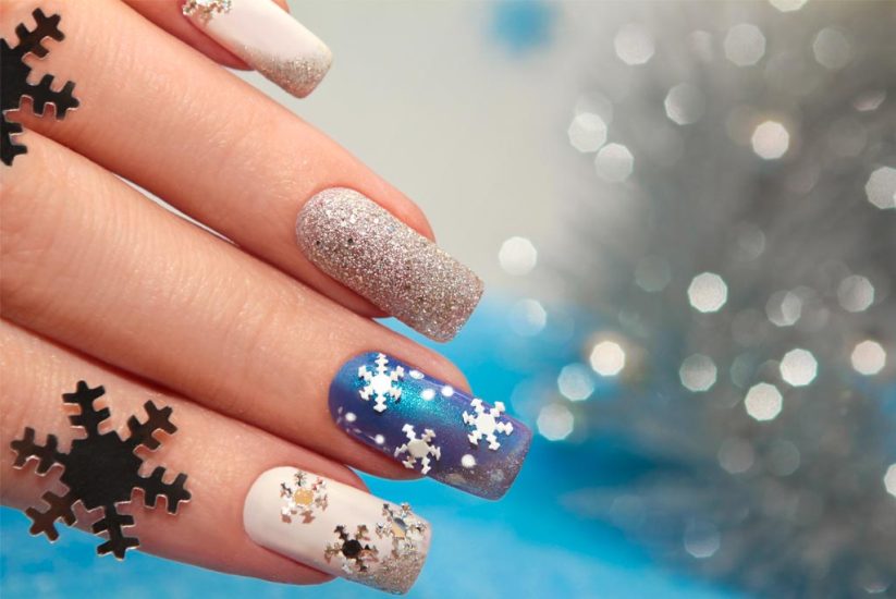 Manichiura de iarna – Modele de unghii de iarna