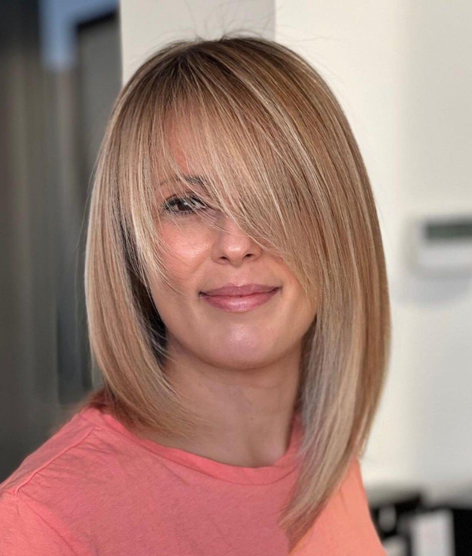 tunsori cu breton asimetric